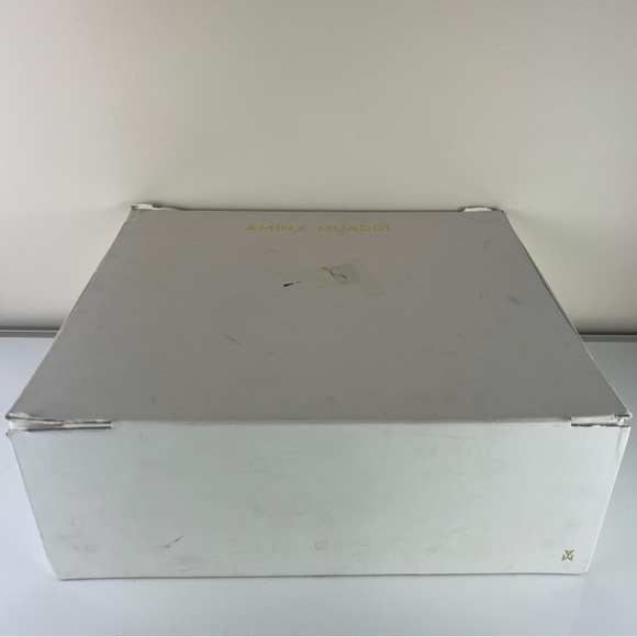 NEW AMINA MUADDI BLACK LEATHER BOOTS - Picture 15 of 16